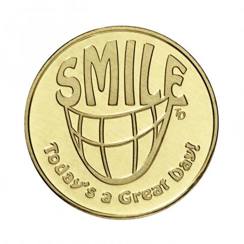 Great Patients Get a Custom Gold Token Upon Leaving