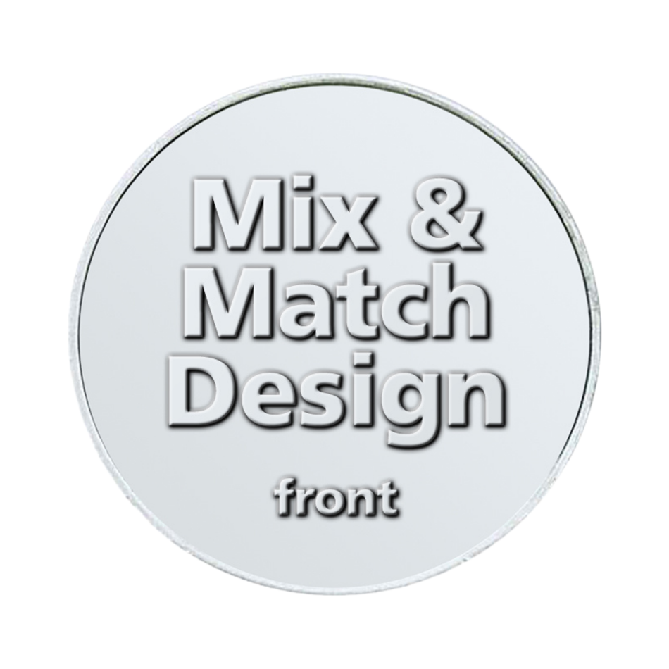 1.250" Aluminum Mix and Match Token