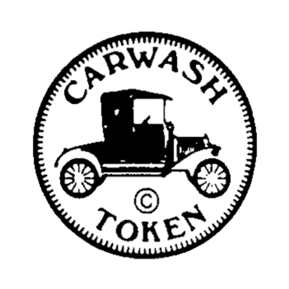 0.984" Brass Carwash Ficha de Lavachoches $1