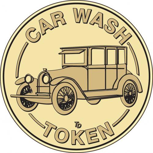 Car Wash Token No Cash Value