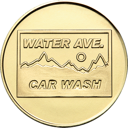 Car Wash Token No Cash Value