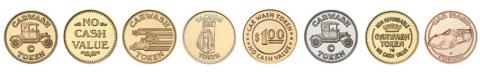 Carwash tokens